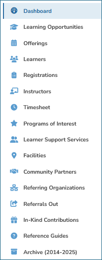 Image of Menu Pane