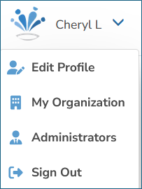 REVISED Profile Dropdown Menu