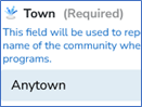 Town Name