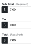 Subtotal-Total Fields Update