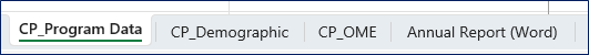 Report Tabs