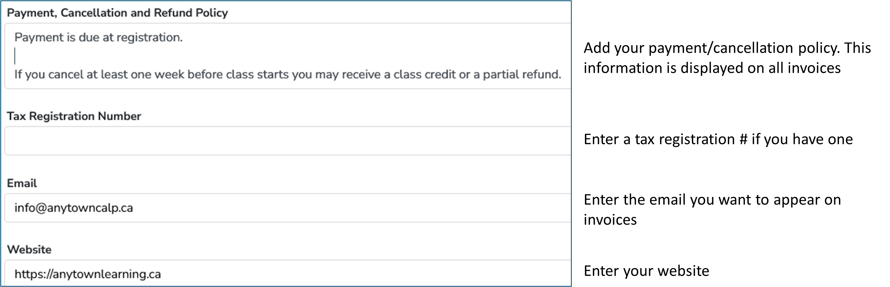 UPDATED: Payment Policy