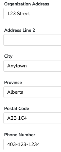 REVISED: Org Address 2