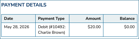 UPDATE: New Invoice Balance